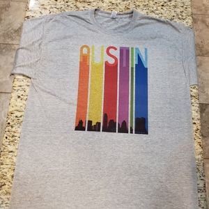 Austin Skyline Retro Graphic Shirt